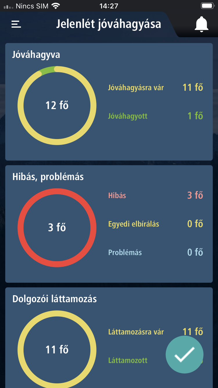 NEXON_PORT+ jelenlét jóváhagyása1