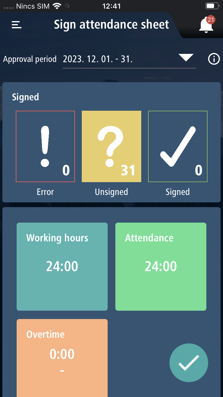 NEXON_PORT+ application - Signing My Precences2
