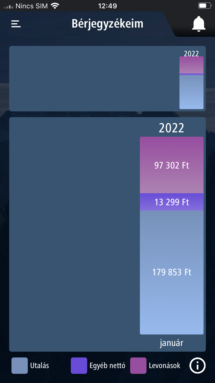 NEXON_PORT+ self service HR application, My payslips1