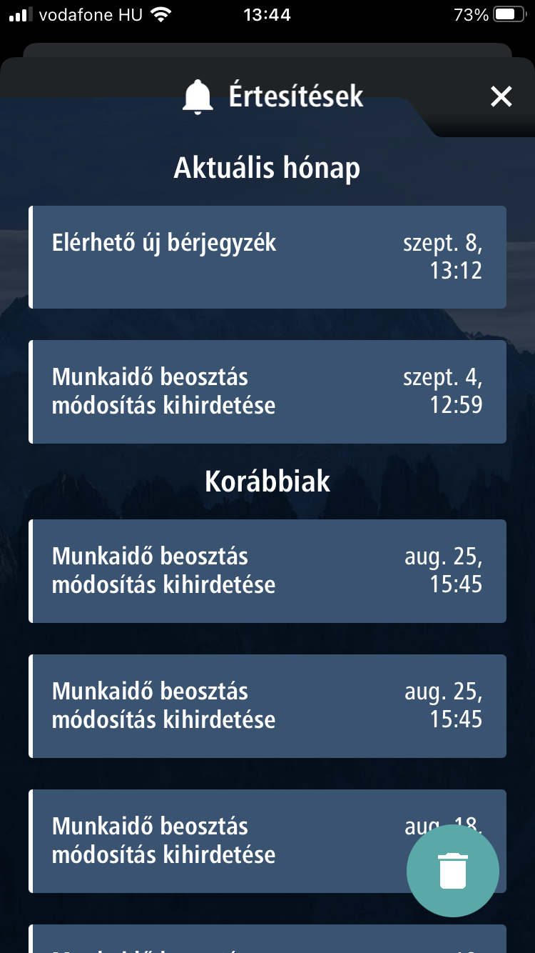 NEXON_PORT+ önkiszolgáló HR-mobilapplikáció Letölthető dokumentumok4