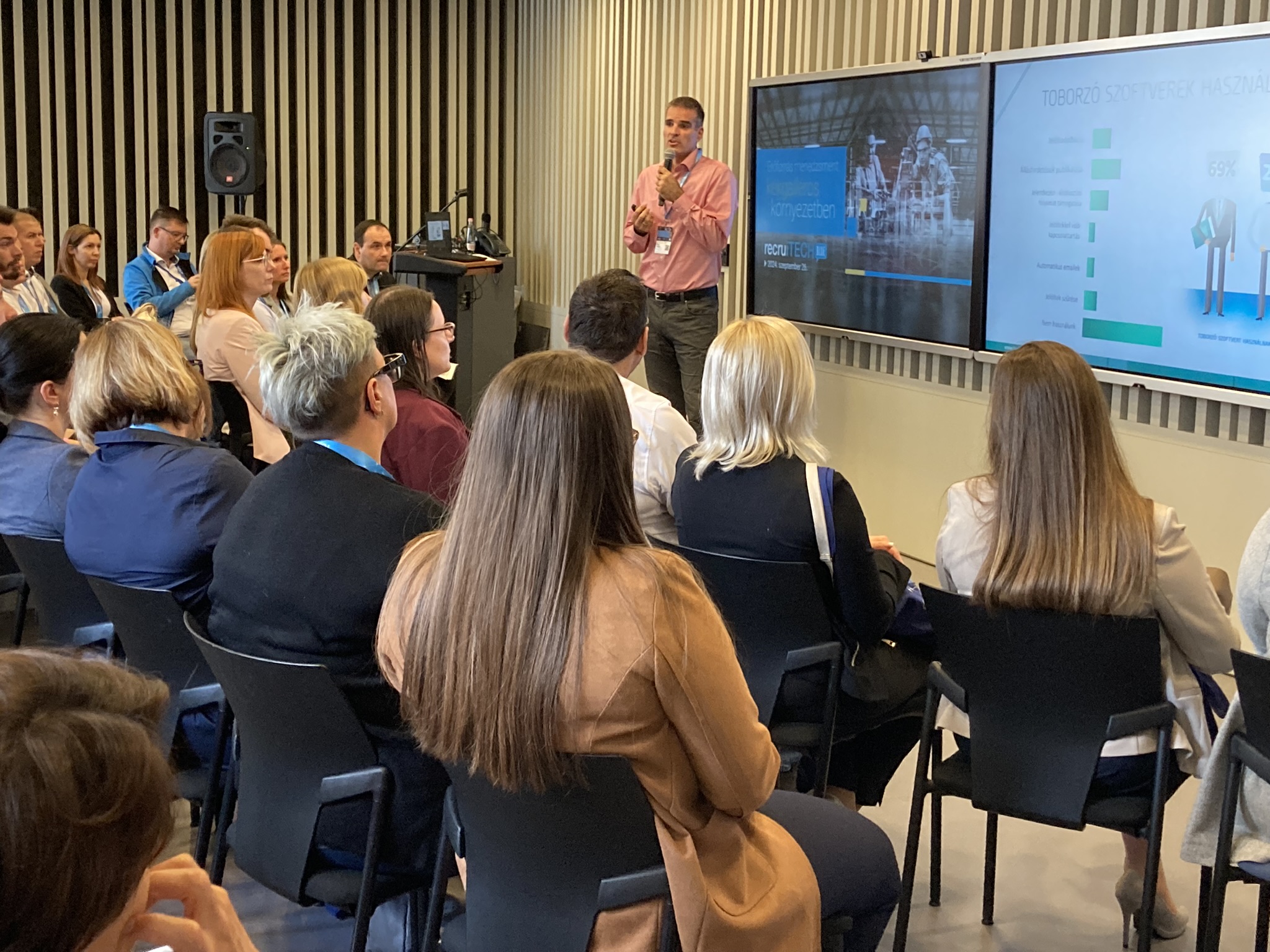 recruiTECH BLUE konferencia Glatt Andor előadása