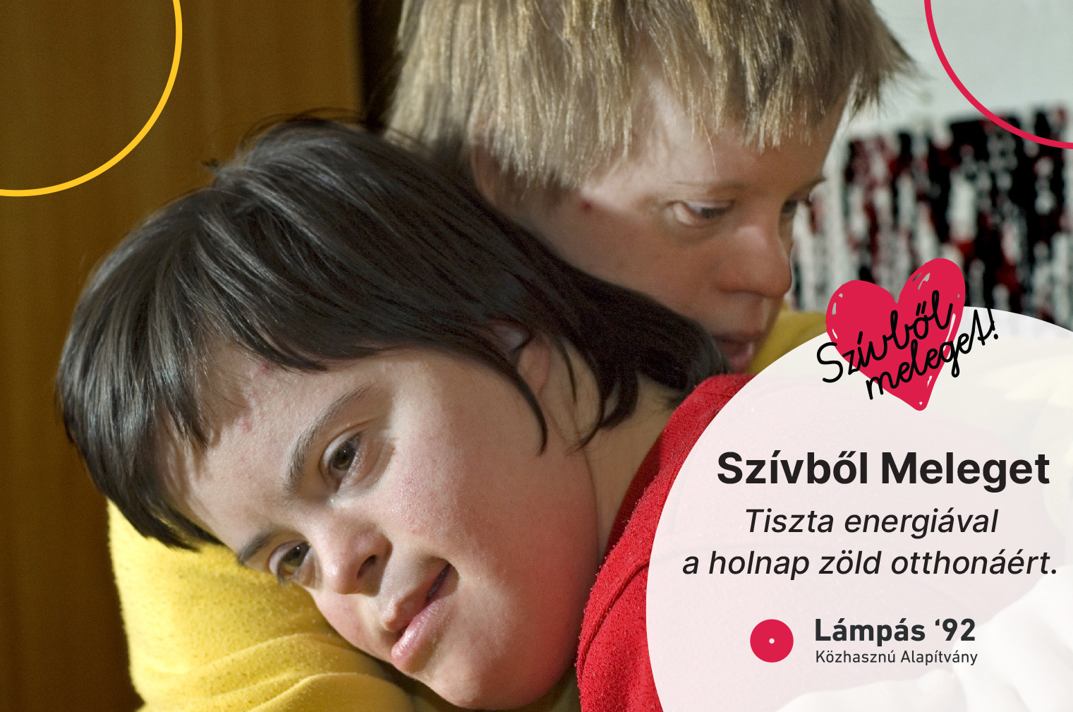 Lámpás '92 Alapítvány Szívből meleget program