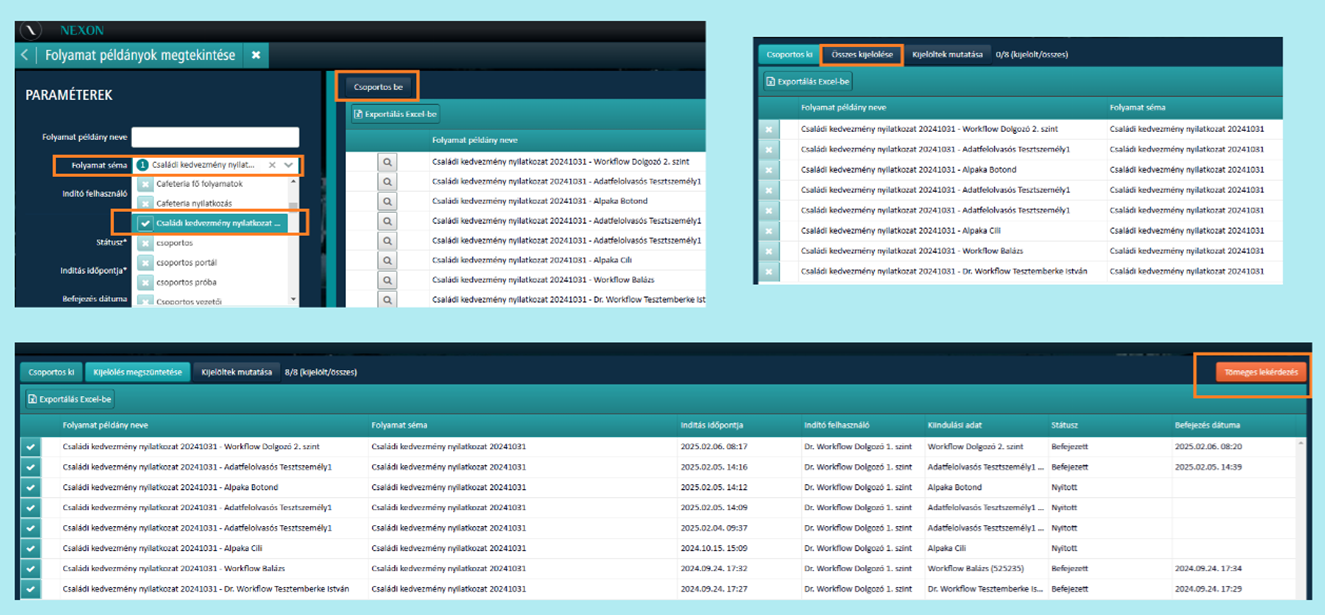 Workflow folyamat